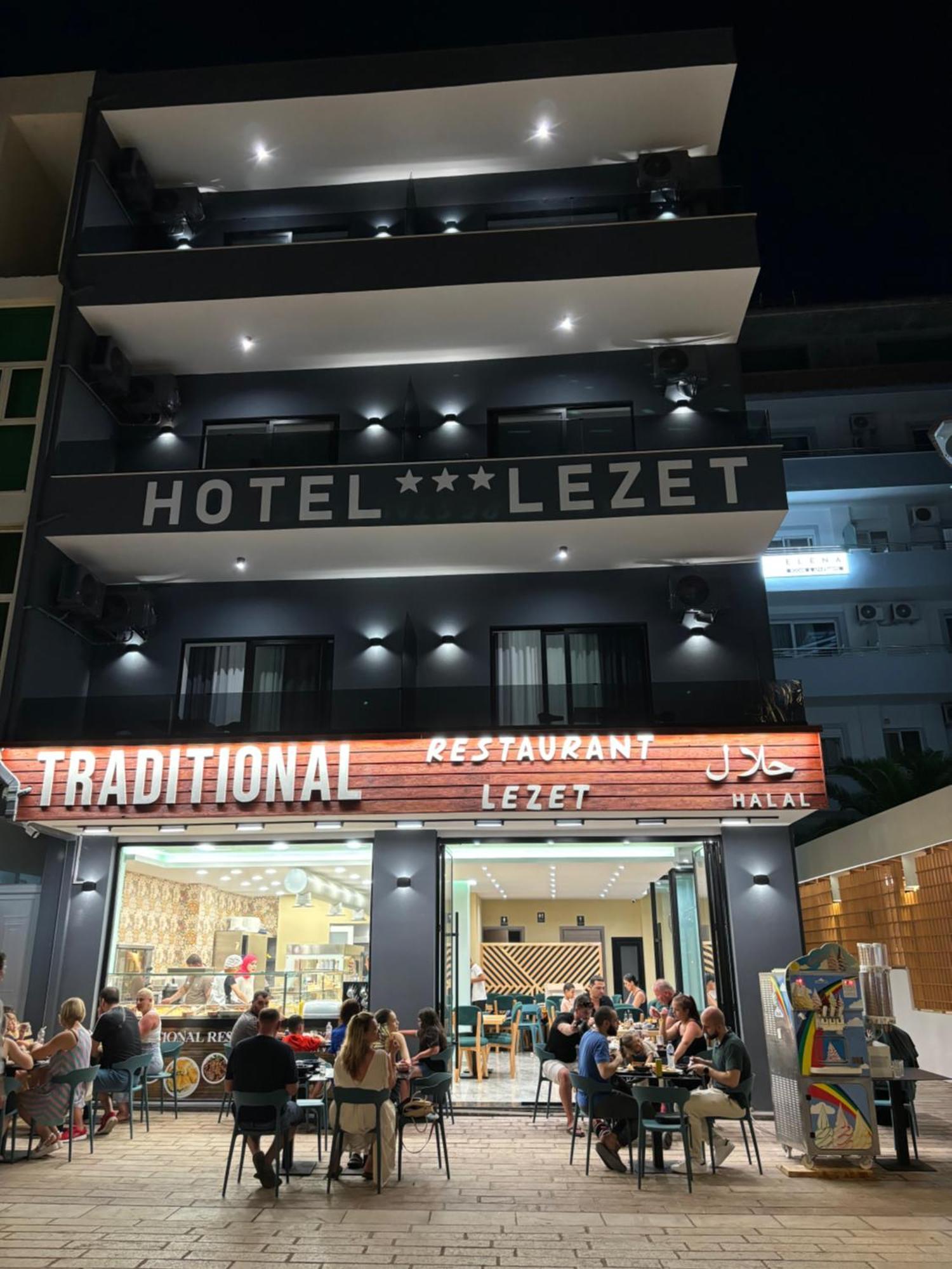 Lezet Hotel Sarandë 外观 照片